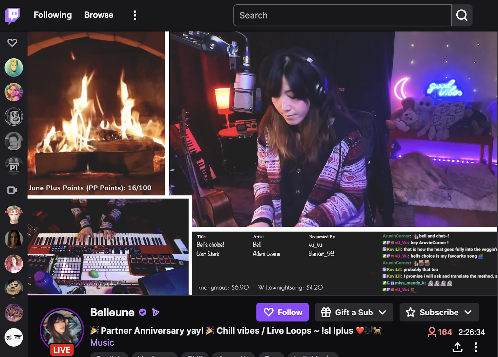 Finding Music Streams