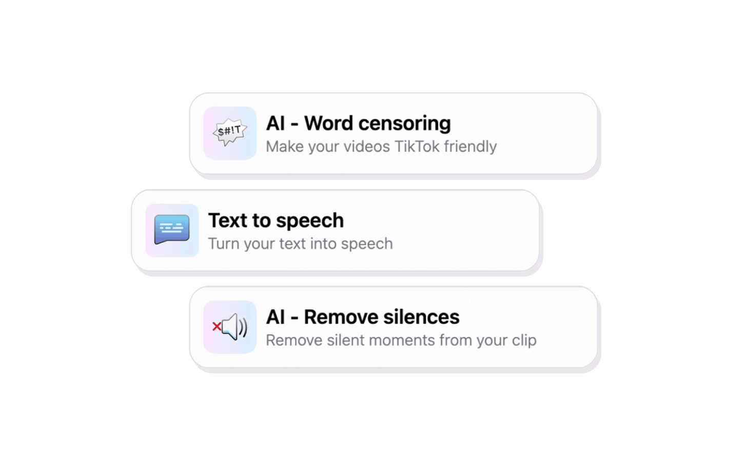AI-powered editing tools