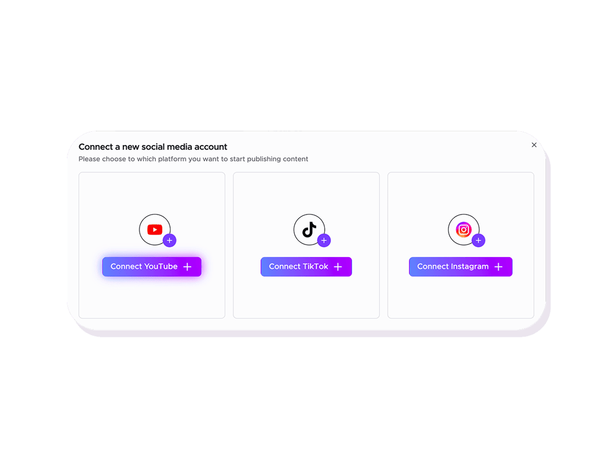 Connect your accounts
