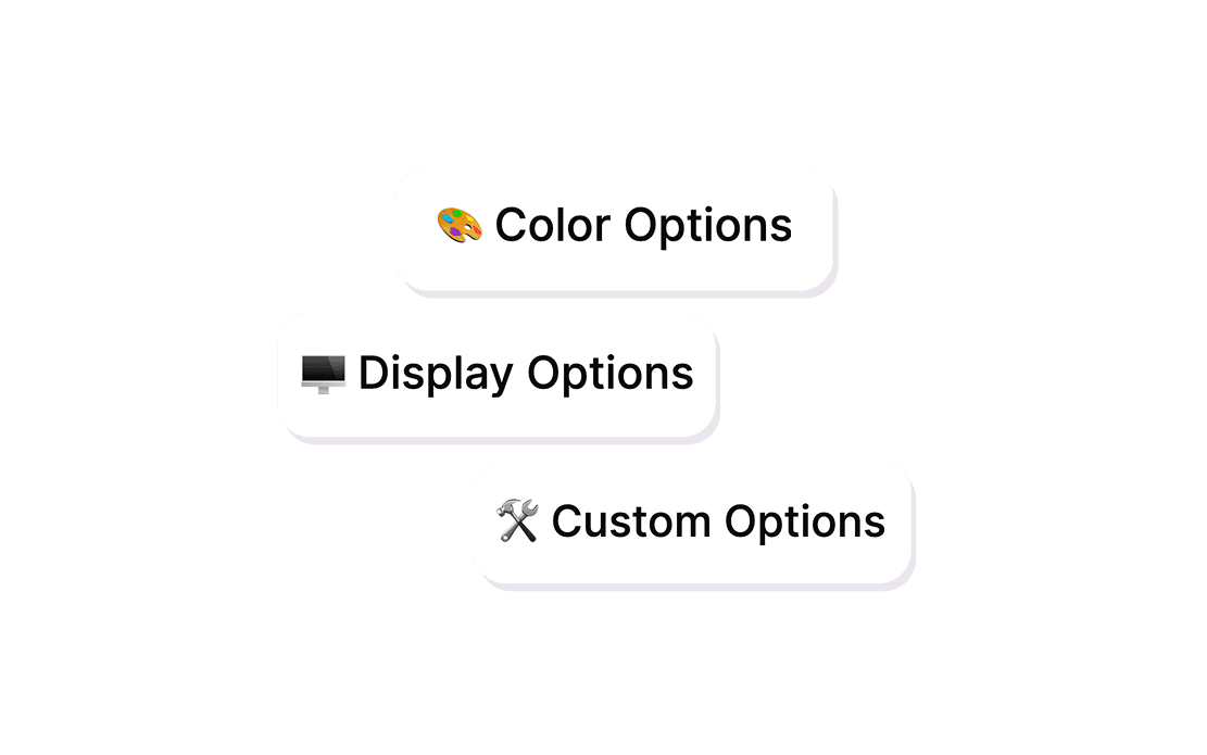 Customize colors and branding