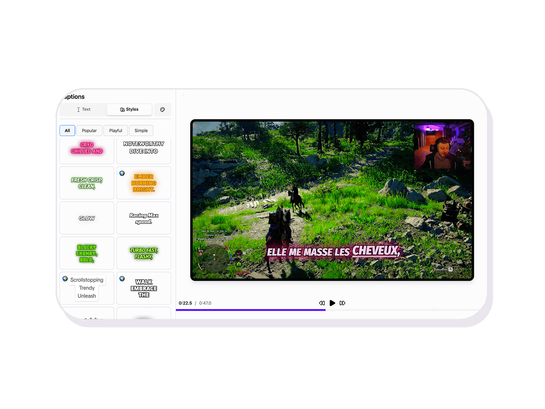 AI finds your highlights