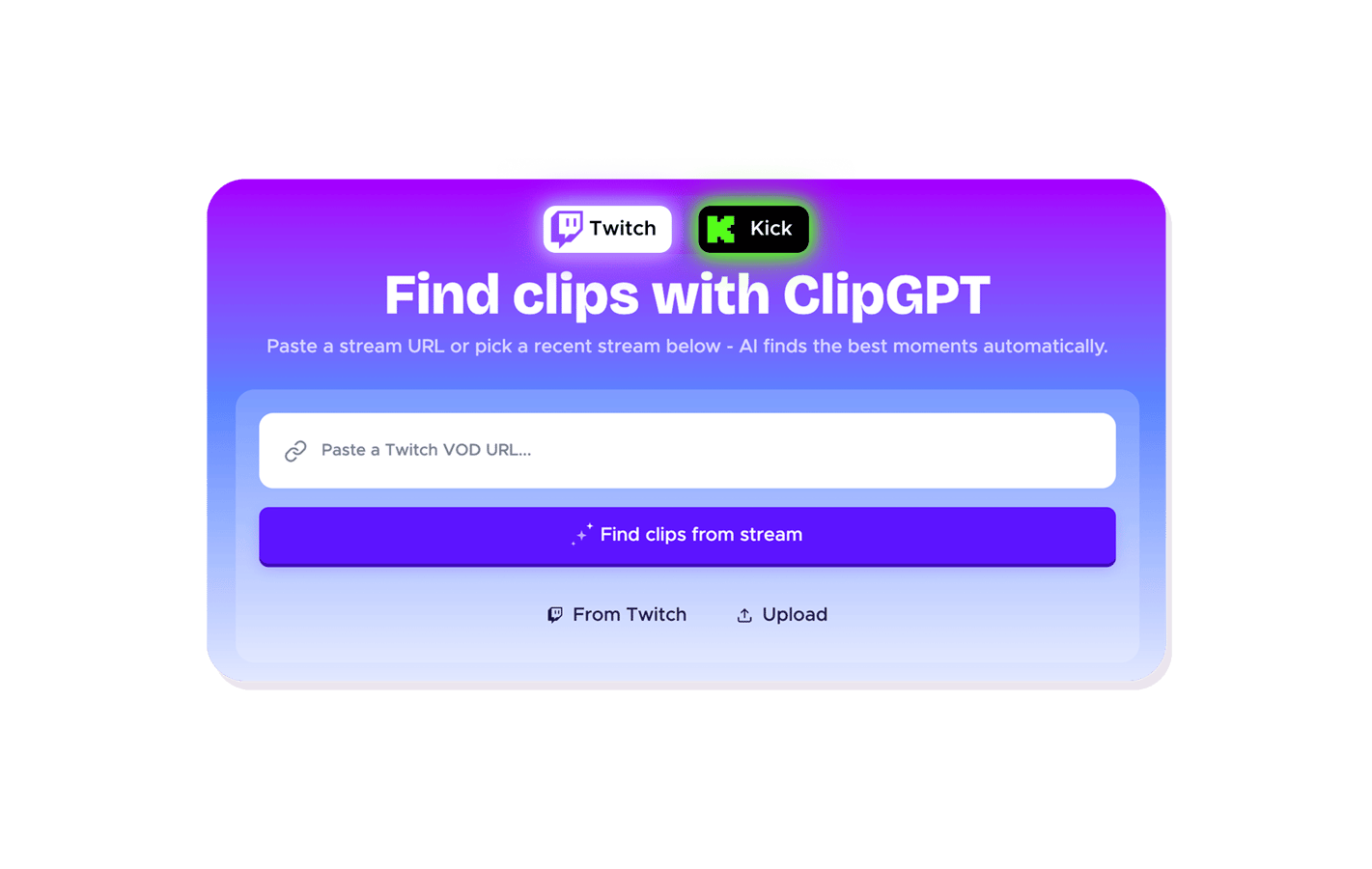 Same AI, every platform