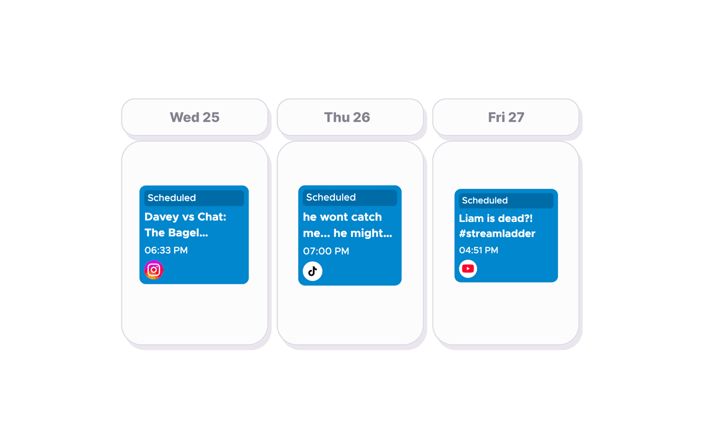 Publish to TikTok, Reels, and Shorts