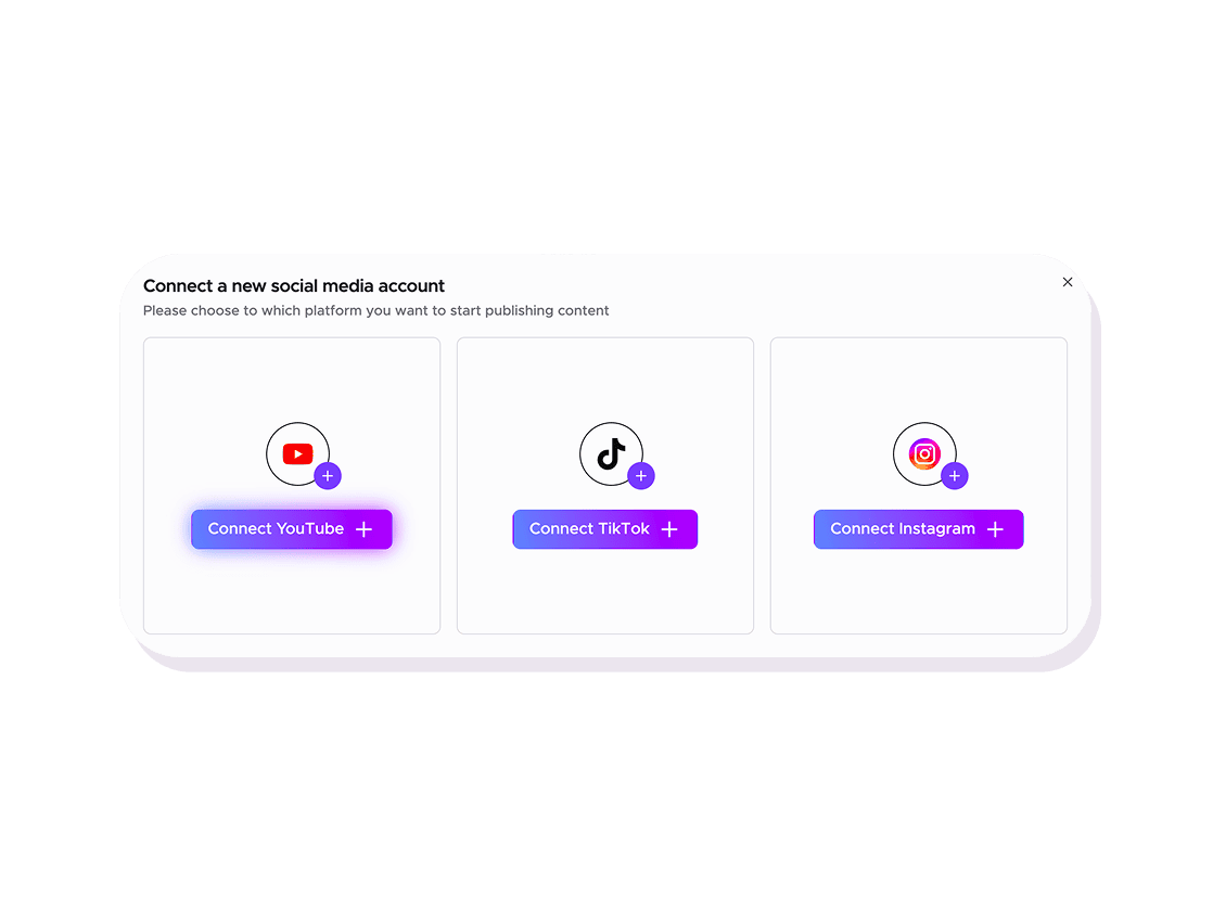 Connect your accounts