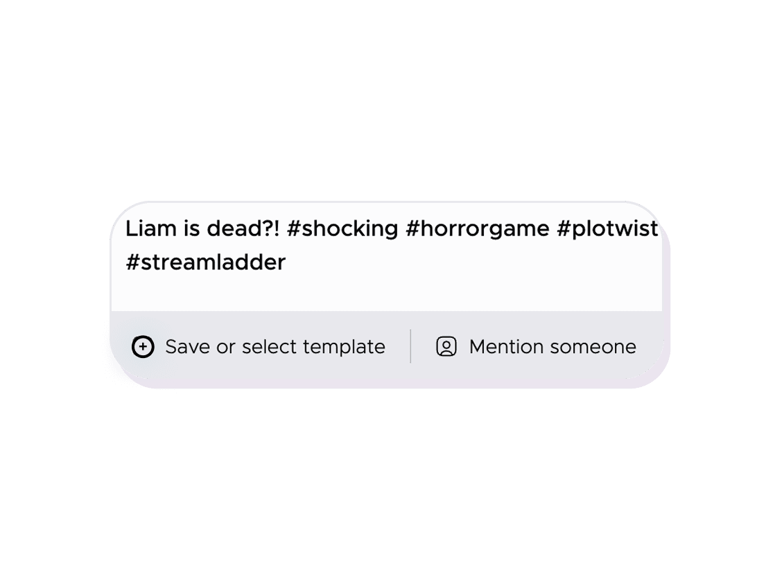 Pick clips and schedule