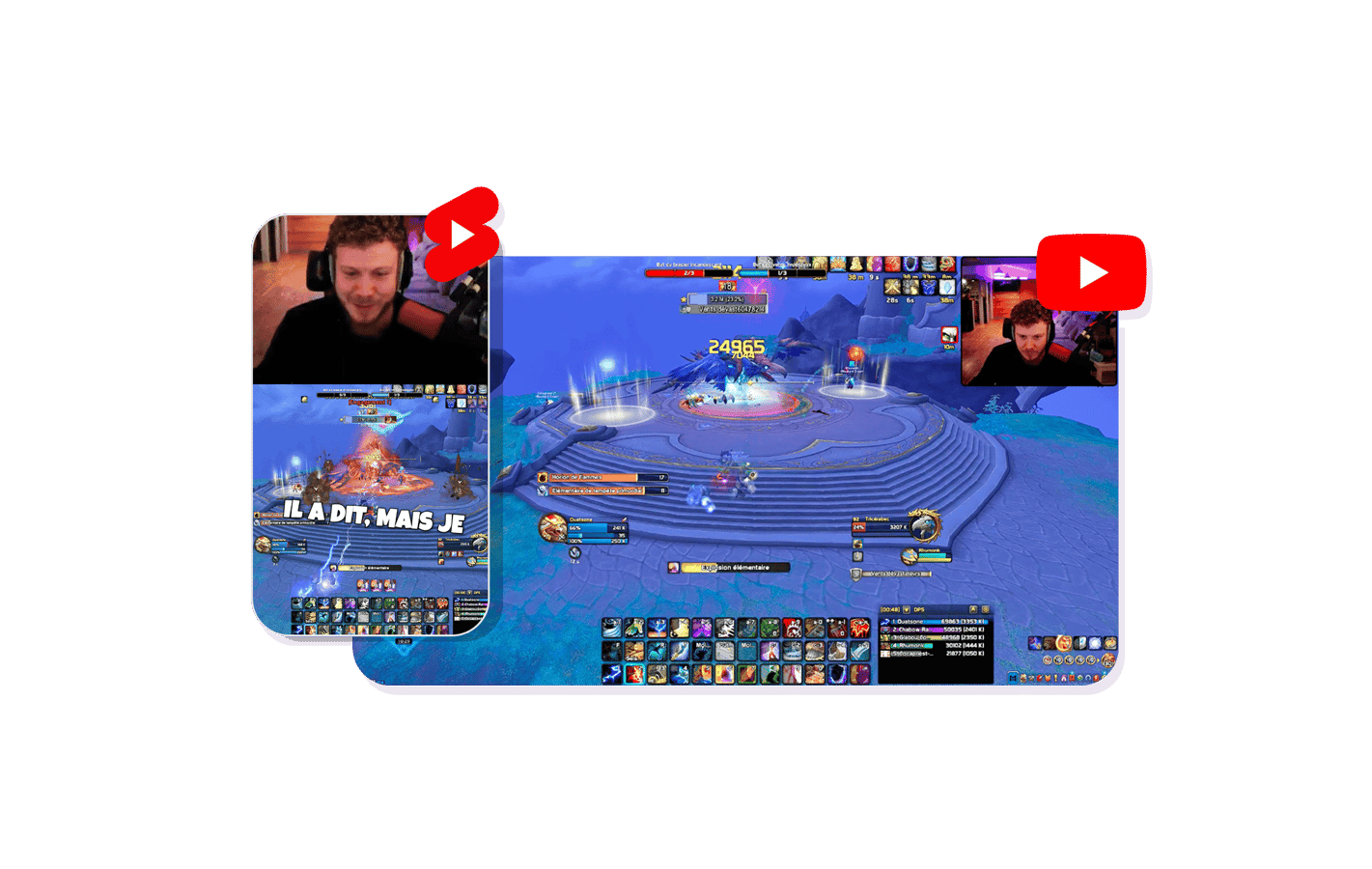 Paste any YouTube clip URL