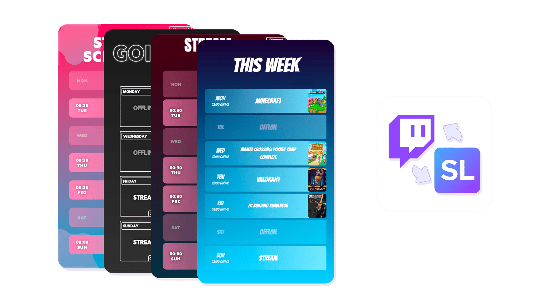 StreamLadder: Schedule Maker