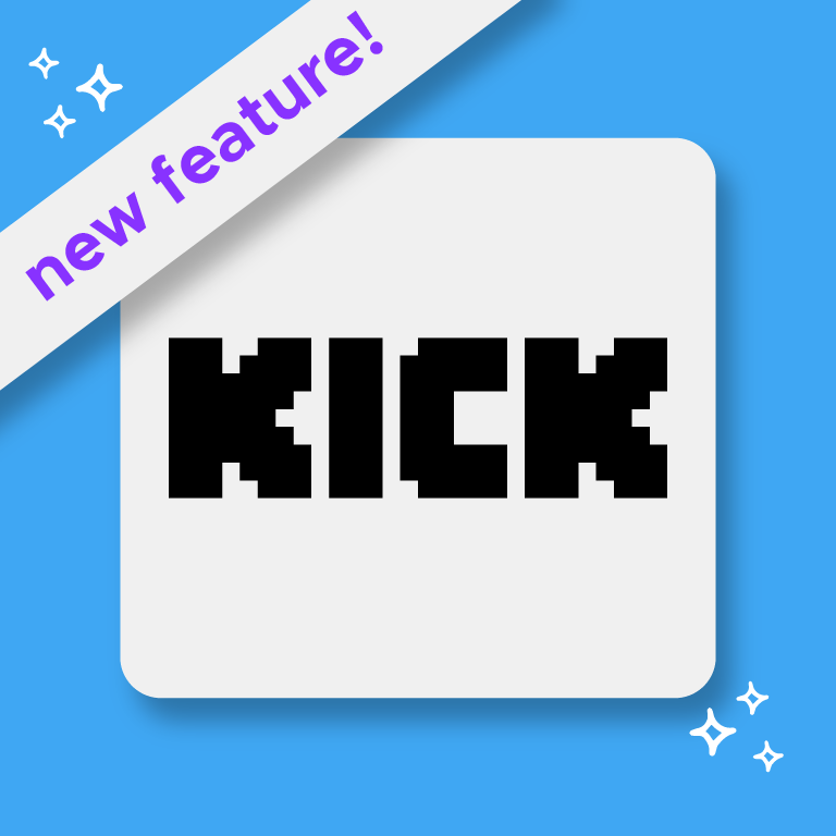 New feature: importing clips from Kick to StreamLadder