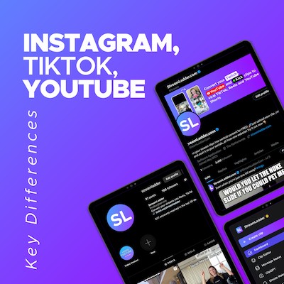 YouTube Shorts vs Reels vs TikTok - Key Differences