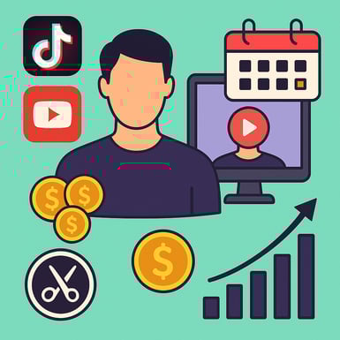 How to Build a Faceless TikTok or YouTube Channel and Start Earning in 90 Days