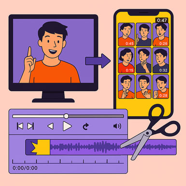 From Long-Form to Short-Form: How to Turn a YouTube Video into 10 Viral Clips