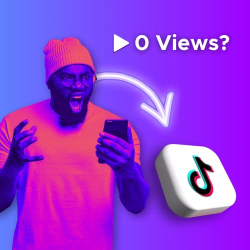 ¿0 visualizaciones en TikTok? Cómo solucionarlo