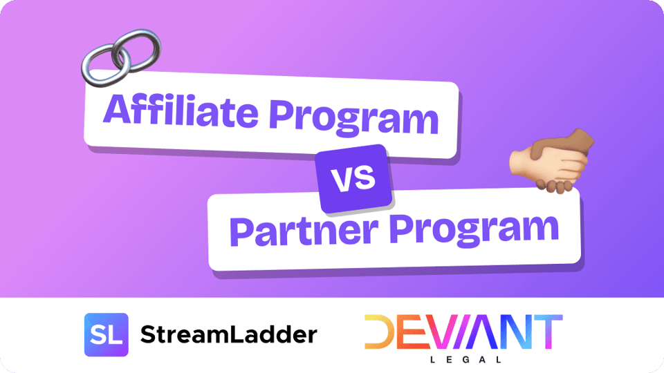 Affiliate vs Partner Programs - Content Creator's Legal Guide